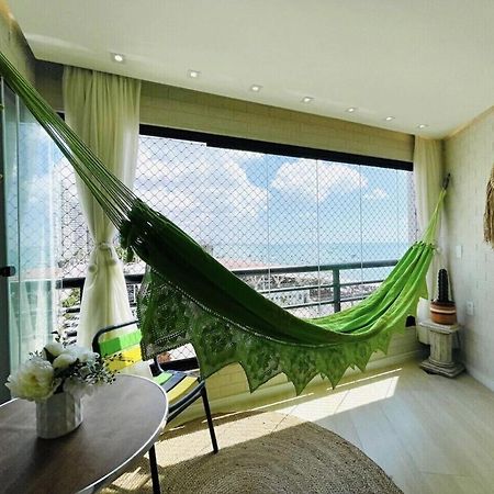 Flat Luxuoso Alto Padrao Frente Mar Com 2 Suites No Iate Plaza Форталеза Экстерьер фото