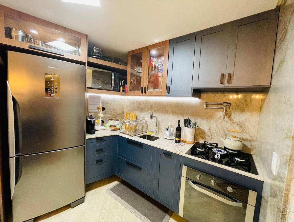 Flat Luxuoso Alto Padrao Frente Mar Com 2 Suites No Iate Plaza Форталеза Экстерьер фото